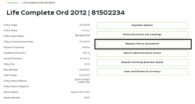 TAC Tax time screenshot 2