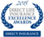Direct life award logo